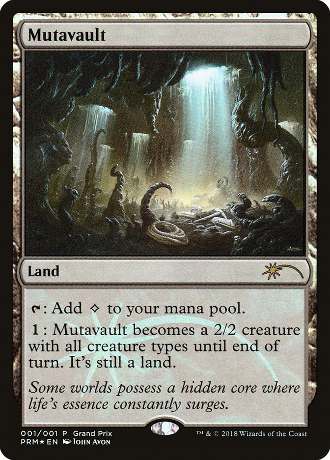 Mutavault (Grand Prix) [Grand Prix Promos] | Golgari Games