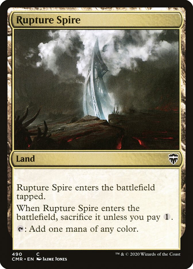 Rupture Spire (490) [Commander Legends] | Local Legends