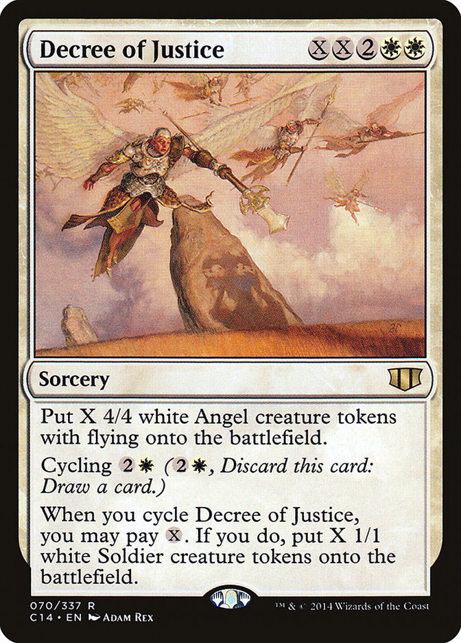 Decree of Justice [Commander 2014] | Golgari Games