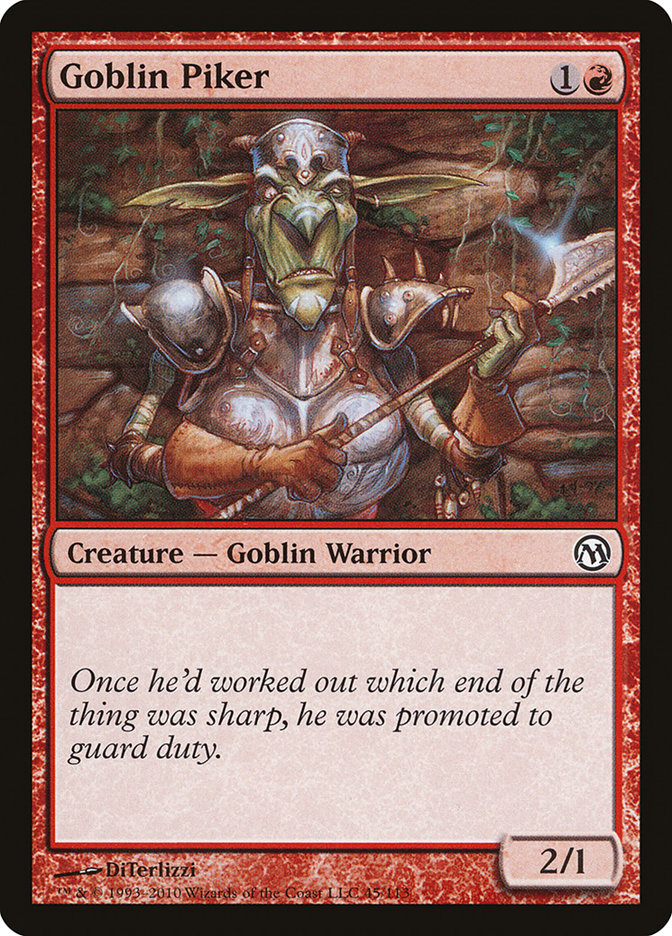 Goblin Piker [Duels of the Planeswalkers] | Golgari Games