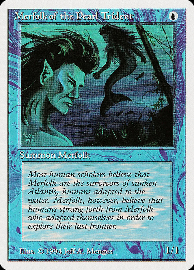 Merfolk of the Pearl Trident [Summer Magic / Edgar] | Golgari Games