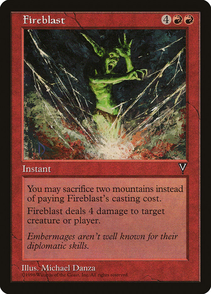 Fireblast [Visions] | Local Legends