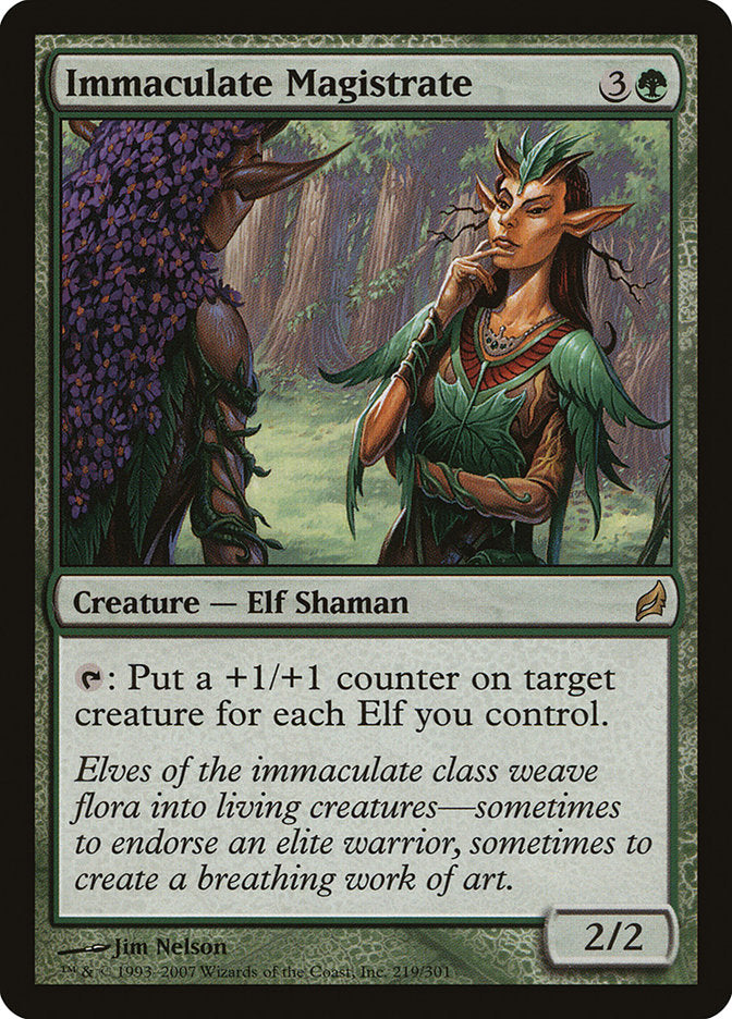 Immaculate Magistrate [Lorwyn] | Local Legends