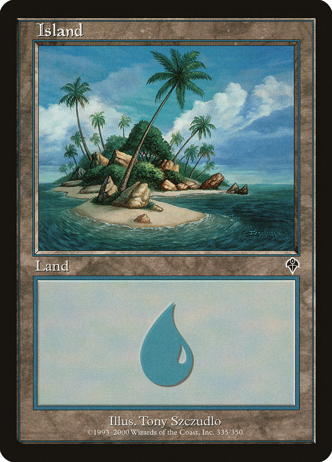 Island (335) [Invasion] | Golgari Games