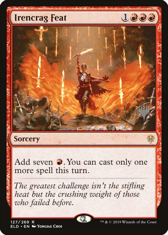 Irencrag Feat (Promo Pack) [Throne of Eldraine Promos] | Local Legends