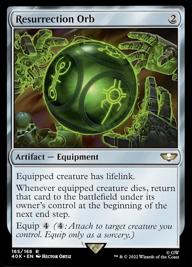 Resurrection Orb (Surge Foil) [Universes Beyond: Warhammer 40,000] | Local Legends