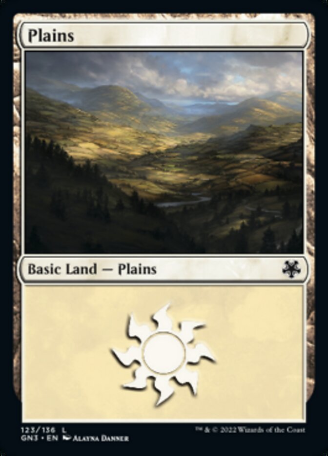 Plains (123) [Game Night: Free-for-All] | Local Legends