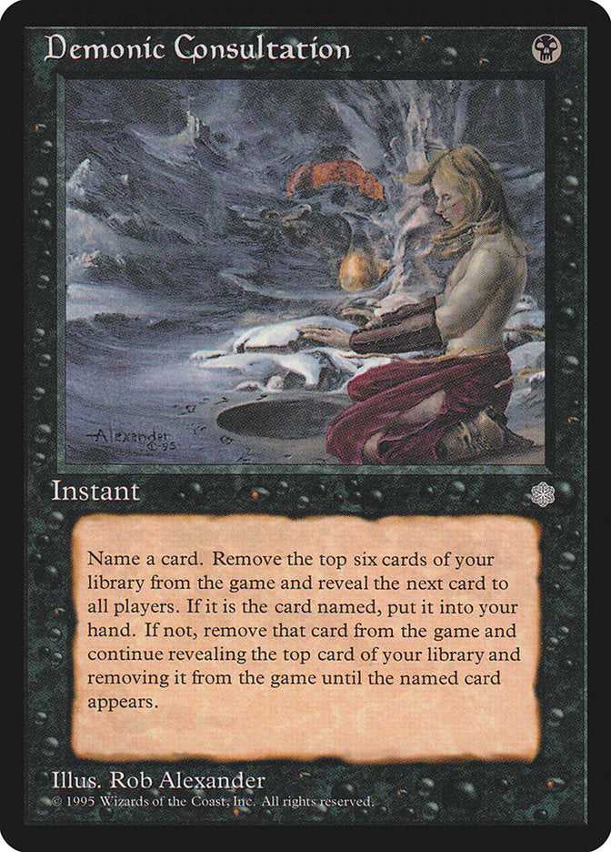 Demonic Consultation [Ice Age] | Local Legends