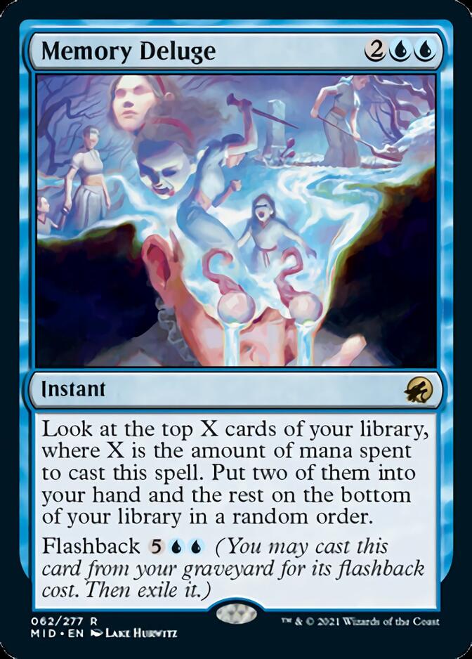 Memory Deluge [Innistrad: Midnight Hunt] | Local Legends