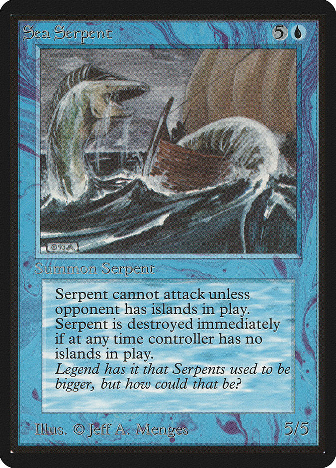 Sea Serpent [Beta Edition] | Golgari Games