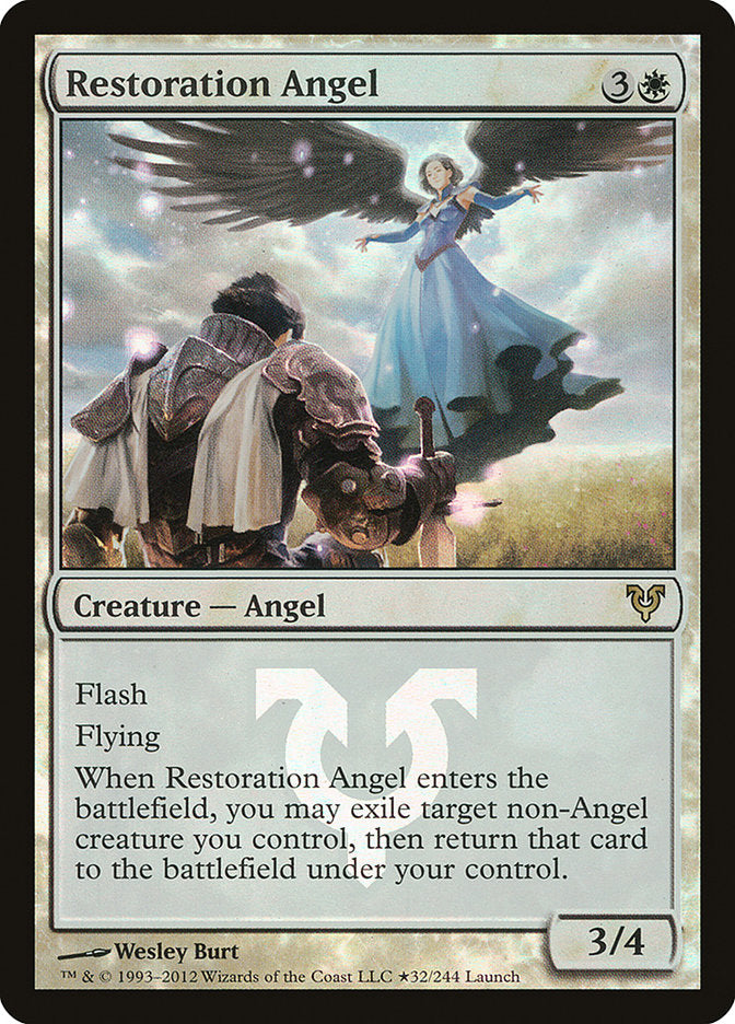 Restoration Angel (Launch) [Avacyn Restored Prerelease Promos] | Local Legends