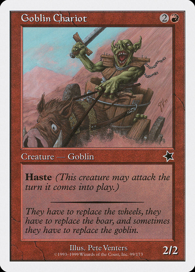 Goblin Chariot [Starter 1999] | Golgari Games