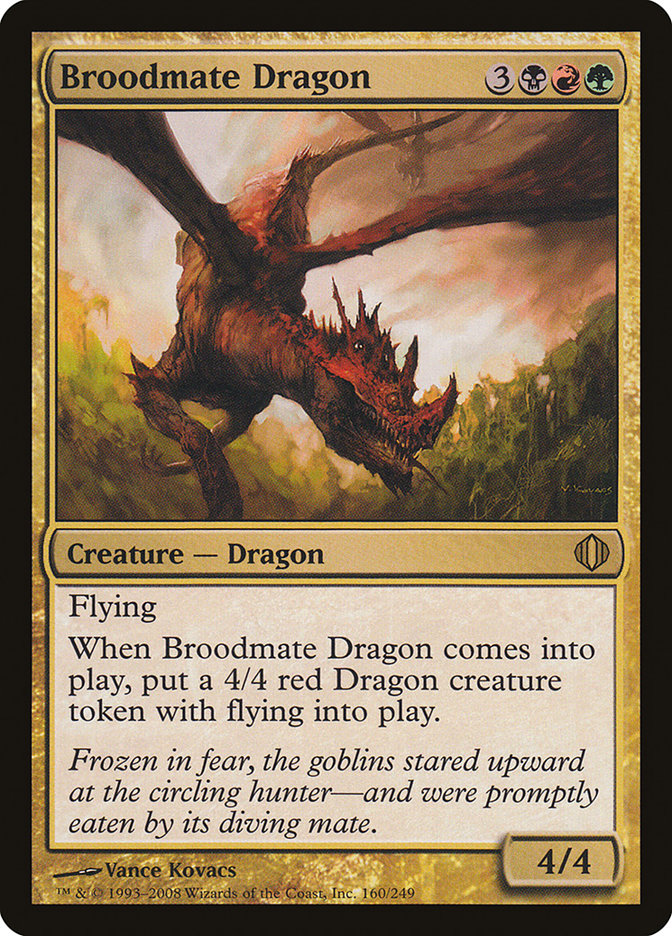 Broodmate Dragon [Shards of Alara] | Local Legends