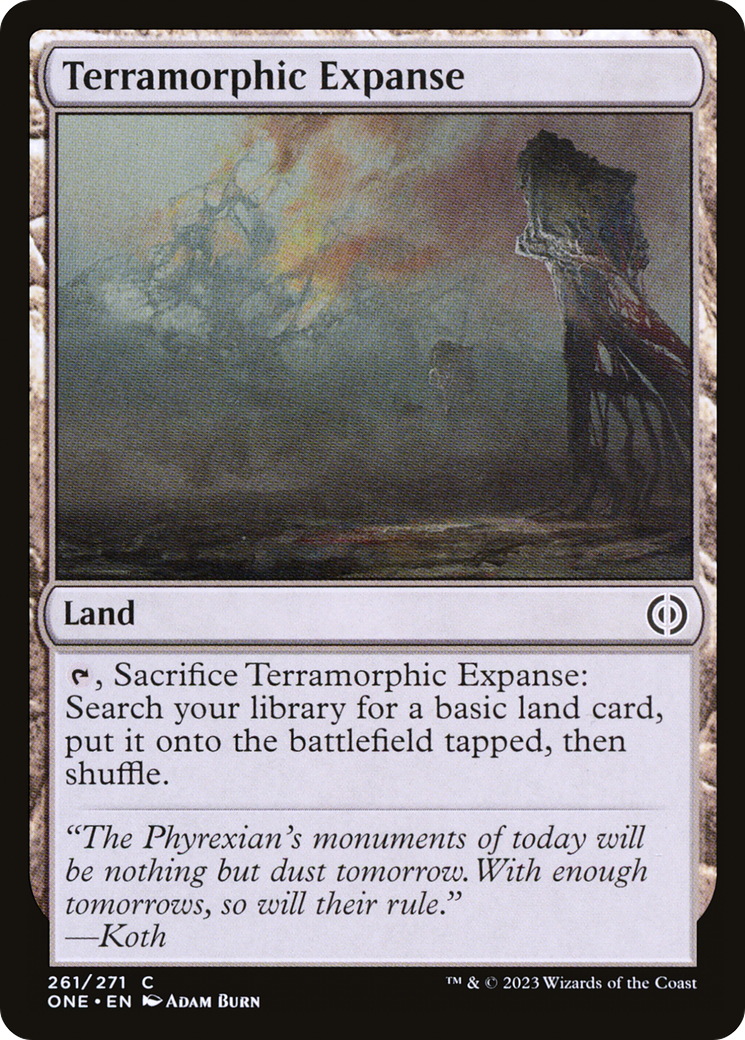 Terramorphic Expanse [Phyrexia: All Will Be One] | Golgari Games