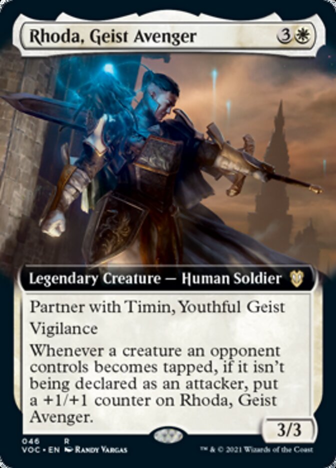 Rhoda, Geist Avenger (Extended Art) [Innistrad: Crimson Vow Commander] | Golgari Games