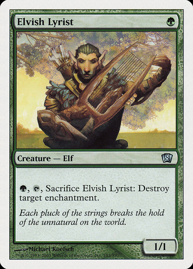 Elvish Lyrist [Eighth Edition] | Local Legends