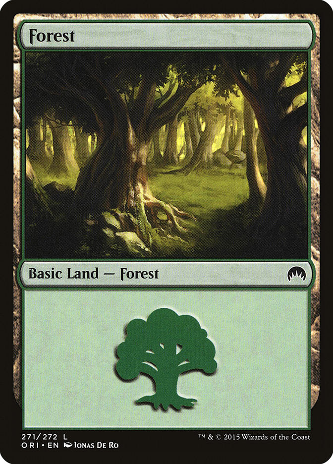 Forest (271) [Magic Origins] | Golgari Games