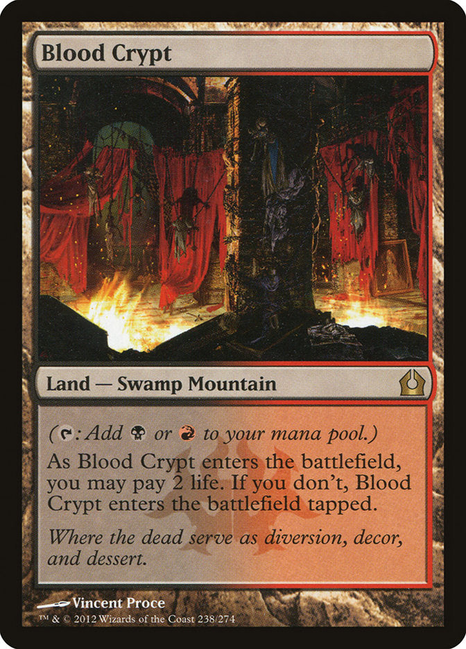 Blood Crypt [Return to Ravnica] | Golgari Games