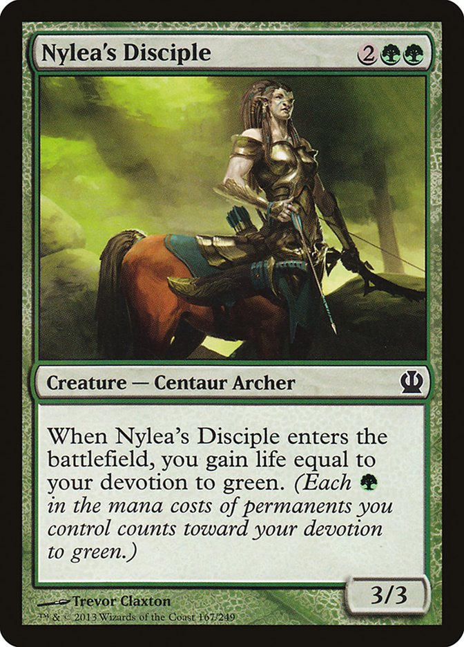 Nylea's Disciple [Theros] | Golgari Games