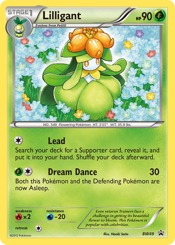 Lilligant (BW49) [Black & White: Black Star Promos] | Golgari Games