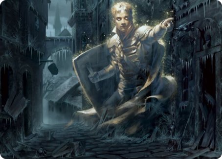 Dennick, Pious Apparition Art Card [Innistrad: Midnight Hunt Art Series] | Local Legends