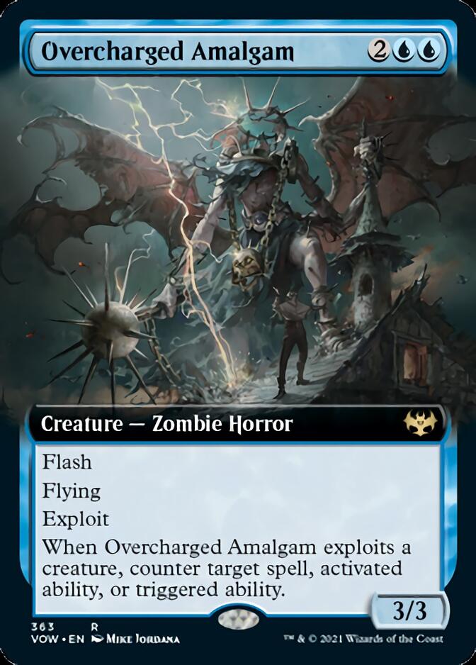 Overcharged Amalgam (Extended Art) [Innistrad: Crimson Vow] | Local Legends