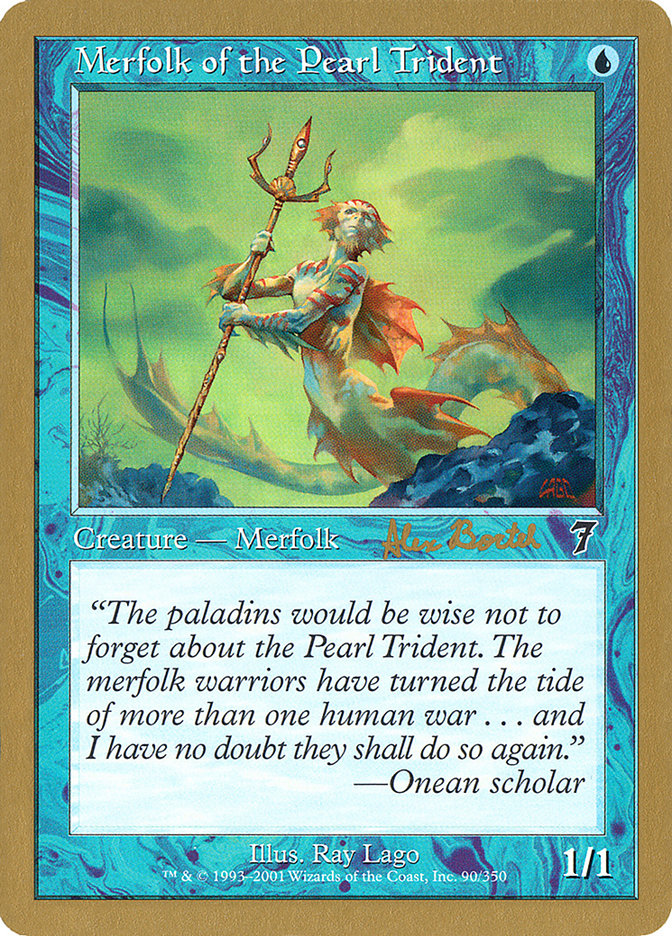 Merfolk of the Pearl Trident (Alex Borteh) [World Championship Decks 2001] | Golgari Games