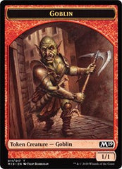 Goblin // Thopter Double-sided Token (Game Night) [Core Set 2019 Tokens] | Local Legends