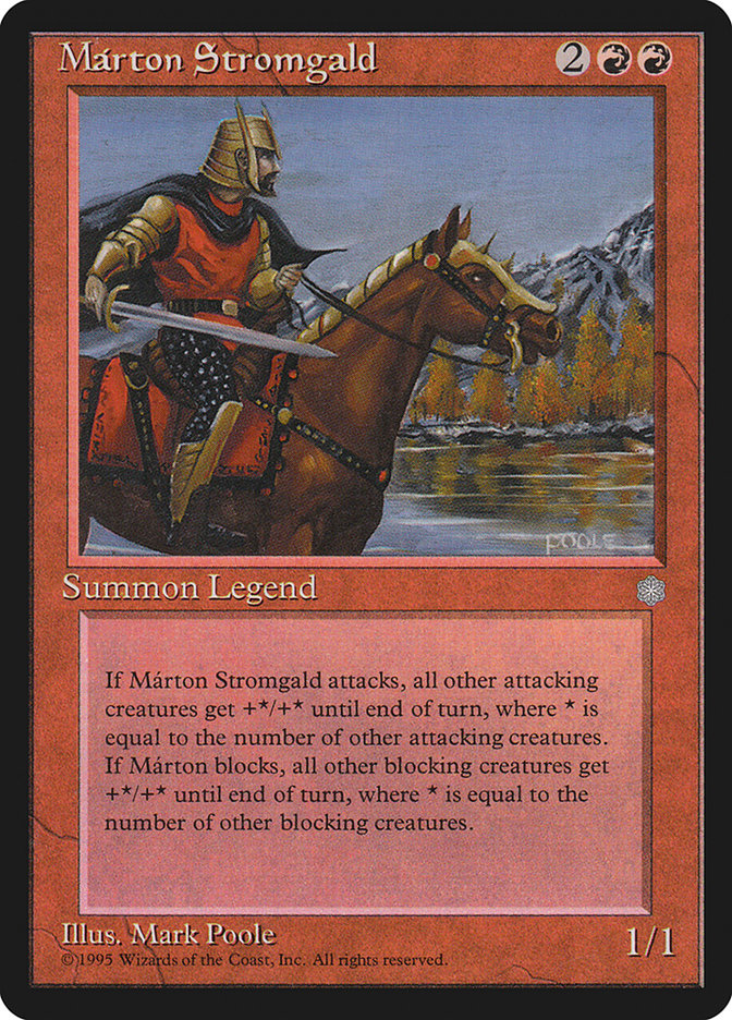 Marton Stromgald [Ice Age] | Local Legends