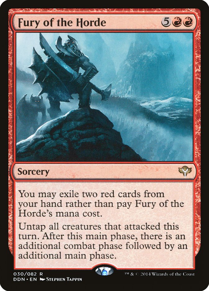 Fury of the Horde [Duel Decks: Speed vs. Cunning] | Local Legends