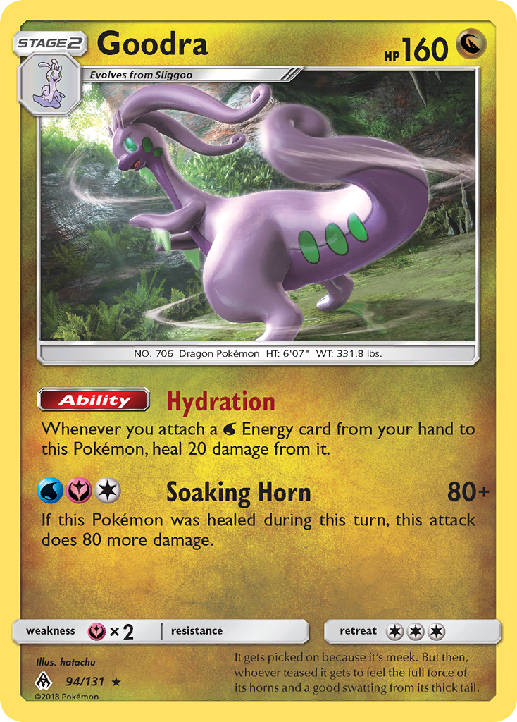 Goodra (94/131) [Sun & Moon: Forbidden Light] | Golgari Games