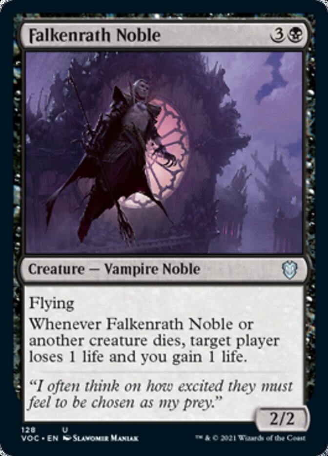 Falkenrath Noble [Innistrad: Crimson Vow Commander] | Local Legends