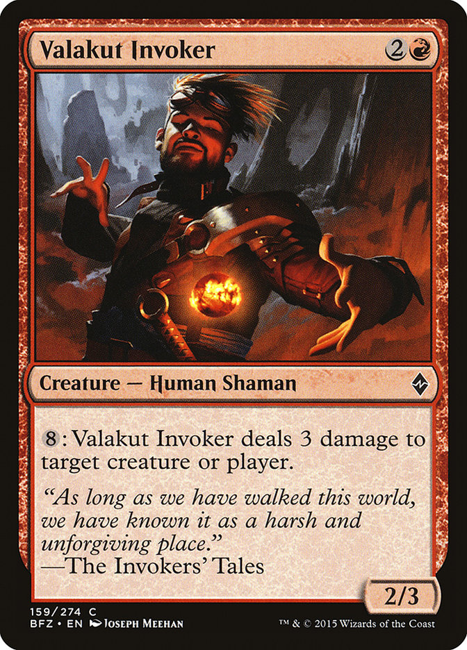 Valakut Invoker [Battle for Zendikar] | Golgari Games