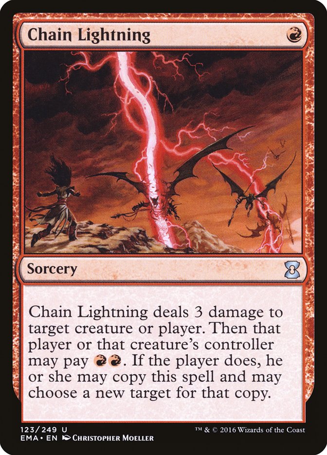 Chain Lightning [Eternal Masters] | Local Legends