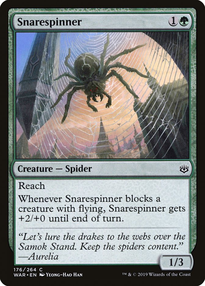 Snarespinner [War of the Spark] | Golgari Games