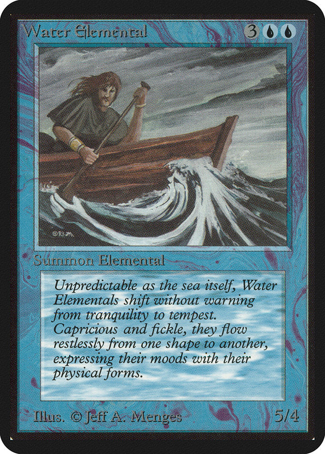 Water Elemental [Alpha Edition] | Golgari Games