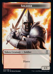 Soldier (33) // Devil Double-sided Token [Streets of New Capenna Commander Tokens] | Local Legends