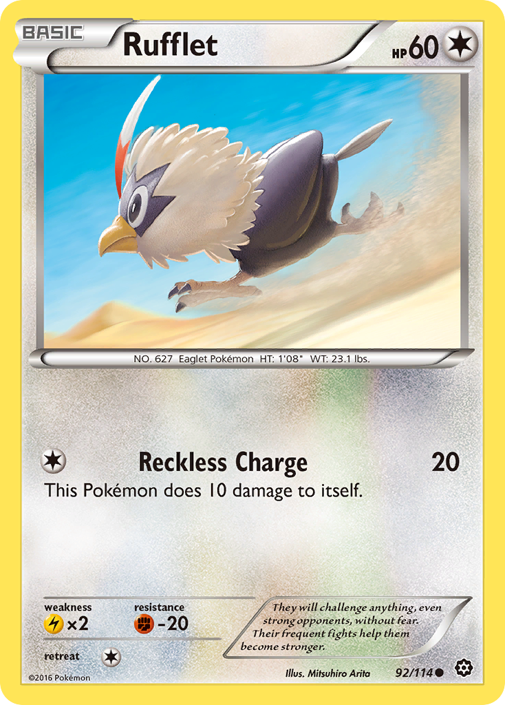 Rufflet (92/114) [XY: Steam Siege] | Golgari Games