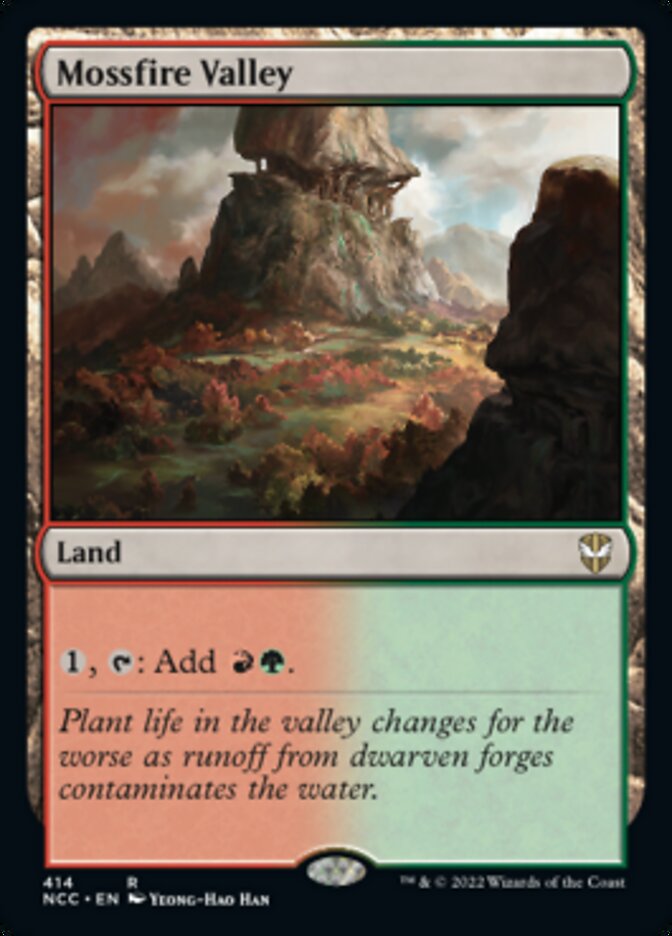 Mossfire Valley [Streets of New Capenna Commander] | Local Legends
