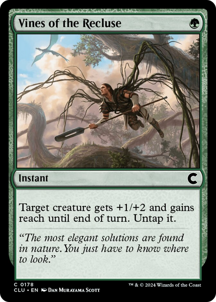 Vines of the Recluse [Ravnica: Clue Edition] | Local Legends