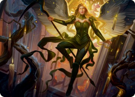 Sigarda, Champion of Light Art Card [Innistrad: Midnight Hunt Art Series] | Local Legends