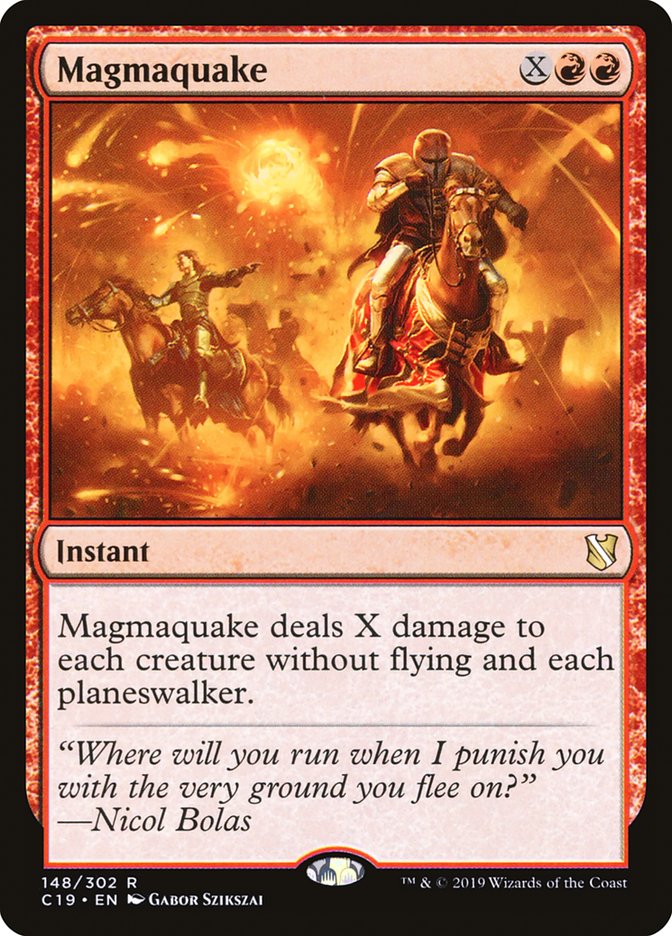 Magmaquake [Commander 2019] | Golgari Games