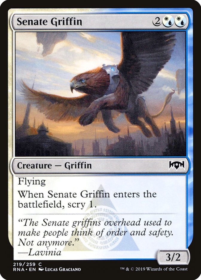 Senate Griffin [Ravnica Allegiance] | Golgari Games