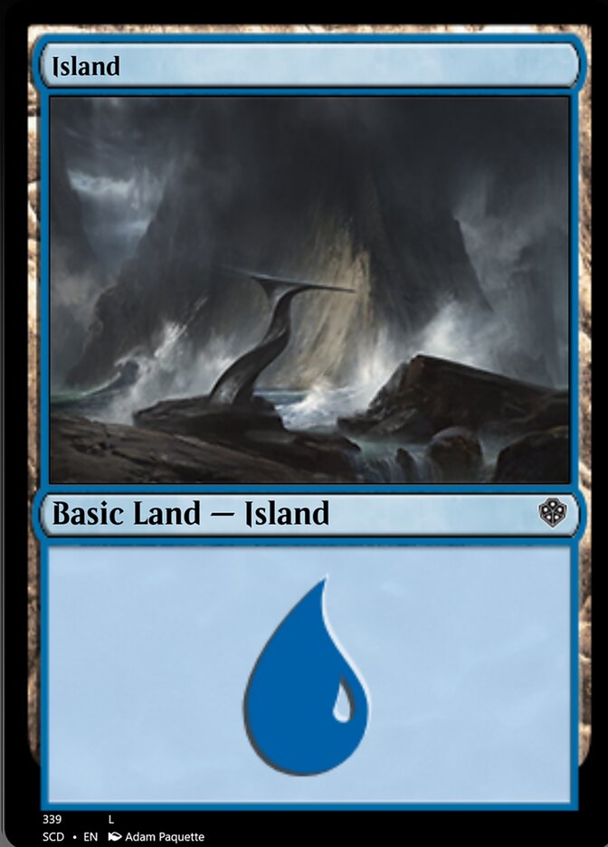 Island (339) [Starter Commander Decks] | Golgari Games