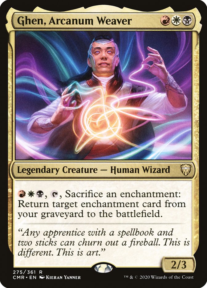Ghen, Arcanum Weaver [Commander Legends] | Local Legends