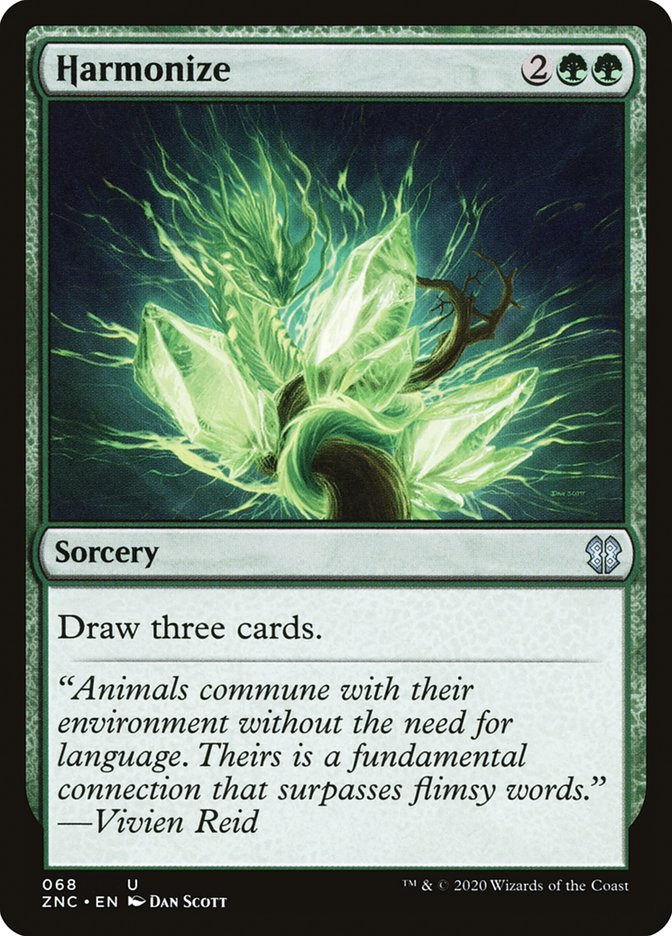 Harmonize [Zendikar Rising Commander] | Local Legends