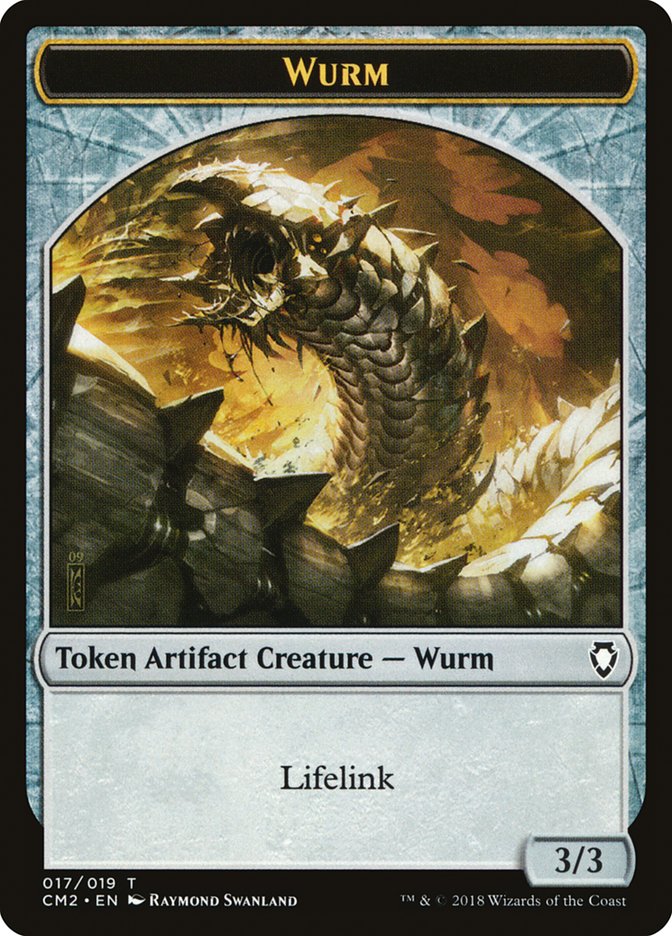 Wurm Token (017/019) [Commander Anthology Volume II Tokens] | Golgari Games