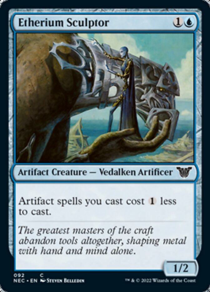 Etherium Sculptor [Kamigawa: Neon Dynasty Commander] | Local Legends