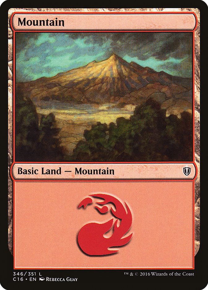 Mountain (346) [Commander 2016] | Local Legends