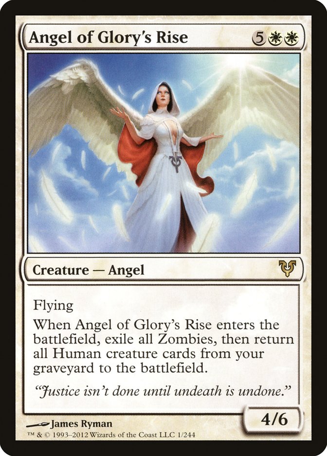 Angel of Glory's Rise [Avacyn Restored] | Golgari Games